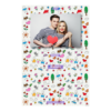 Parents' Day + flowers and hearts and clouds + 311 no frame with captions Parents' Day + flowers and hearts and clouds + 311 no frame with captions