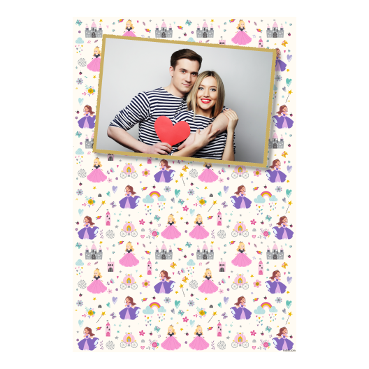 Dzień Królewny + zamki i serca + 312 złoty Dzień Królewny + zamki i serca + 312 złoty