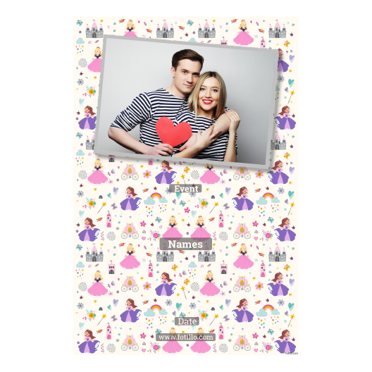 Dzień Królewny + zamki i serca + 312 z podpisem Dzień Królewny + zamki i serca + 312 z podpisem