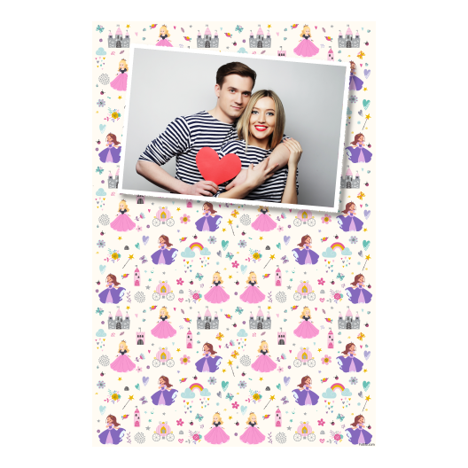 Dzień Królewny + zamki i serca + 312 biały Dzień Królewny + zamki i serca + 312 biały