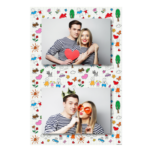 Parents' Day + flowers and hearts and clouds + 313 no frame