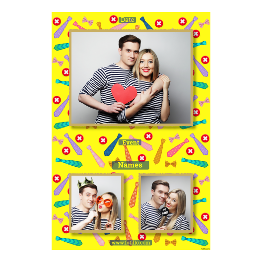 Day Without a Tie + bow ties + 315 gold with captions Day Without a Tie + bow ties + 315 gold with captions