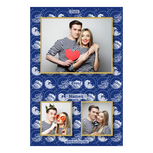 Dzień Oceanu + fale + 315 złoty z podpisami Dzień Oceanu + fale + 315 złoty z podpisami