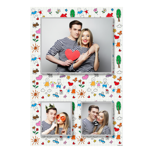 Parents' Day + flowers and hearts and clouds + 315 silver Parents' Day + flowers and hearts and clouds + 315 silver