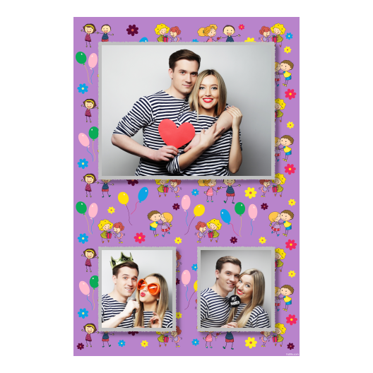 Siblings Day + balloons and flowers + 315 silver Siblings Day + balloons and flowers + 315 silver