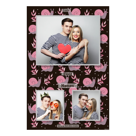 Dzień Ślimaka + liście + 315 z podpisem Dzień Ślimaka + liście + 315 z podpisem