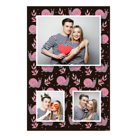 Dzień Ślimaka + liście + 315 biały Dzień Ślimaka + liście + 315 biały