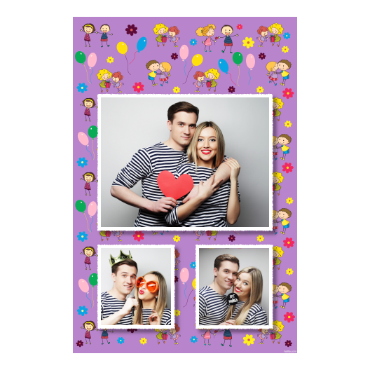 Siblings Day + balloons and flowers + 316 white Siblings Day + balloons and flowers + 316 white