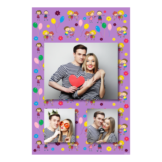 Siblings Day + balloons and flowers + 316 no frame Siblings Day + balloons and flowers + 316 no frame