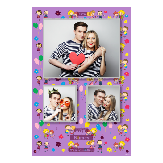 Siblings Day + balloons and flowers + 317 silver with captions Siblings Day + balloons and flowers + 317 silver with captions