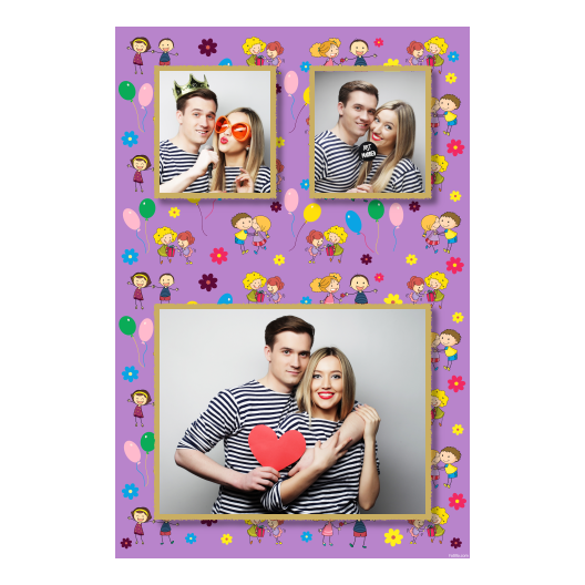 Siblings Day + balloons and flowers + 318 gold Siblings Day + balloons and flowers + 318 gold