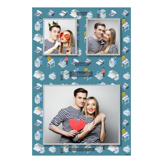 Printer's Day + printers + 318 silver with captions Printer's Day + printers + 318 silver with captions