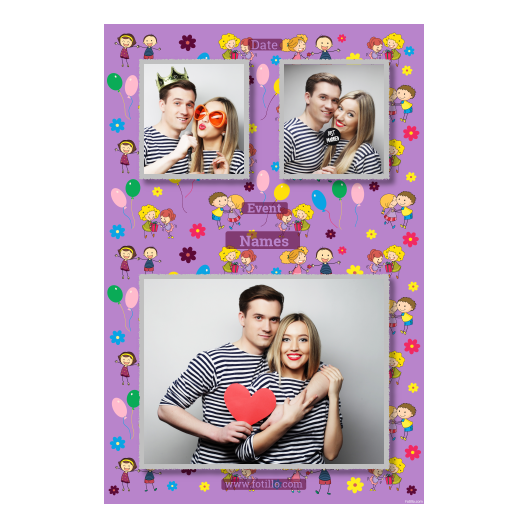 Siblings Day + balloons and flowers + 318 silver with captions Siblings Day + balloons and flowers + 318 silver with captions