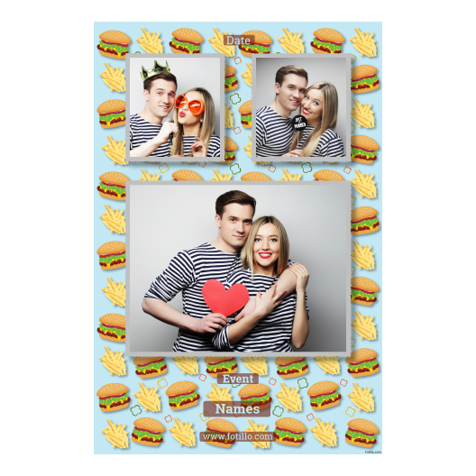 Hamburger Day + meals + 319 silver with captions Hamburger Day + meals + 319 silver with captions