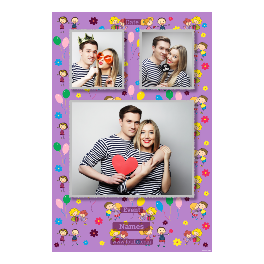Siblings Day + balloons and flowers + 319 silver with captions Siblings Day + balloons and flowers + 319 silver with captions