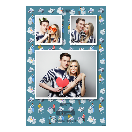 Printer's Day + printers + 319 white with captions