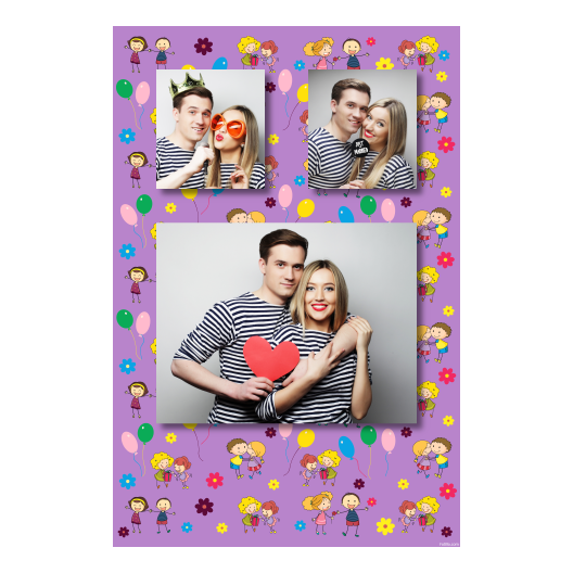 Siblings Day + balloons and flowers + 319 no frame Siblings Day + balloons and flowers + 319 no frame