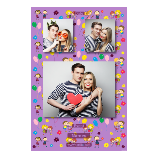 Siblings Day + balloons and flowers + 319 no frame with captions Siblings Day + balloons and flowers + 319 no frame with captions