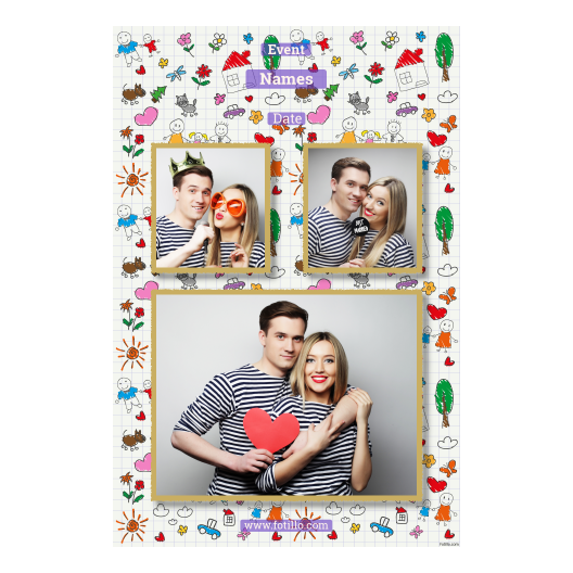 Parents' Day + flowers and hearts and clouds + 320 gold with captions Parents' Day + flowers and hearts and clouds + 320 gold with captions