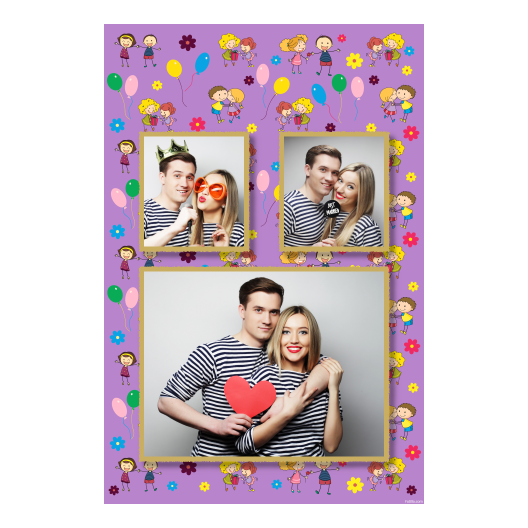 Siblings Day + balloons and flowers + 320 gold Siblings Day + balloons and flowers + 320 gold