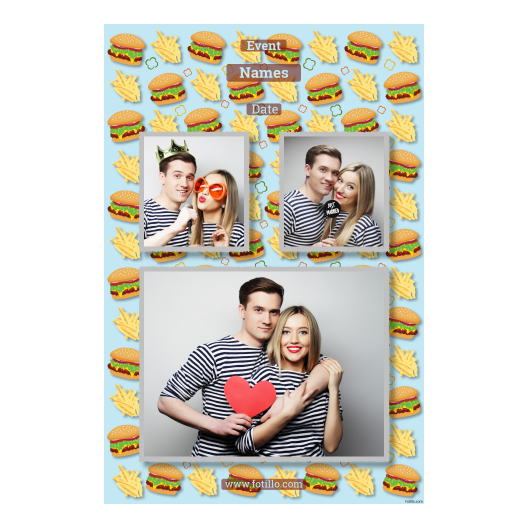 Hamburger Day + meals + 320 silver with captions Hamburger Day + meals + 320 silver with captions