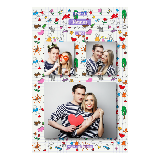 Parents' Day + flowers and hearts and clouds + 320 no frame with captions Parents' Day + flowers and hearts and clouds + 320 no frame with captions