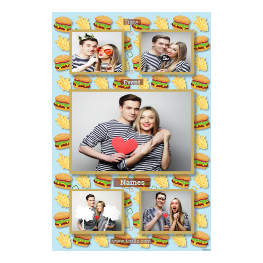 Hamburger Day + meals + 321 gold with captions Hamburger Day + meals + 321 gold with captions