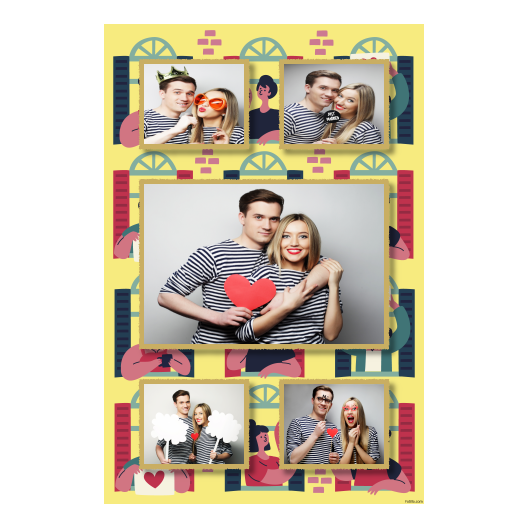 Neighbor Day + people and windows + 321 gold Neighbor Day + people and windows + 321 gold