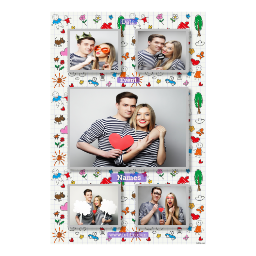 Parents' Day + flowers and hearts and clouds + 321 silver with captions Parents' Day + flowers and hearts and clouds + 321 silver with captions