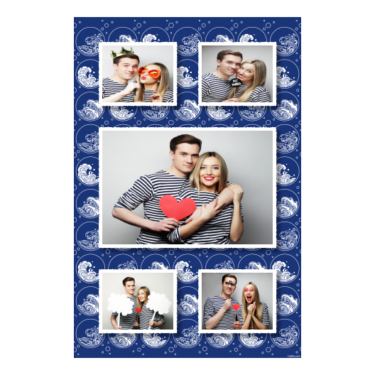 Dzień Oceanu + fale + 321 biały Dzień Oceanu + fale + 321 biały