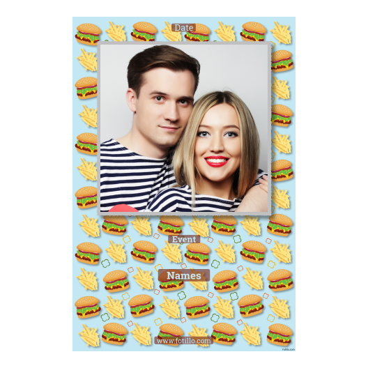 Hamburger Day + meals + 324 silver with captions Hamburger Day + meals + 324 silver with captions