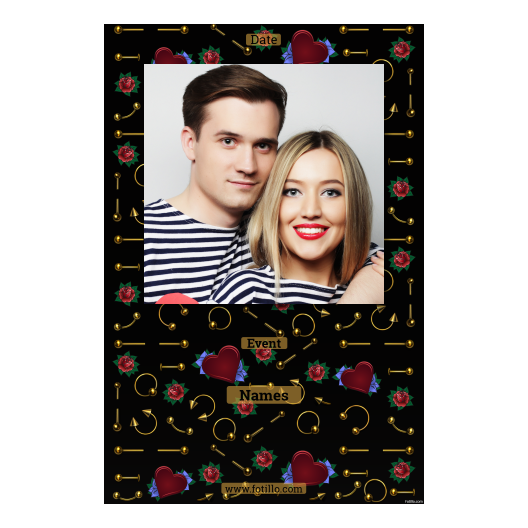 Dzień Piercingu + kolczyki + 324 brak ramki z podpisem Dzień Piercingu + kolczyki + 324 brak ramki z podpisem