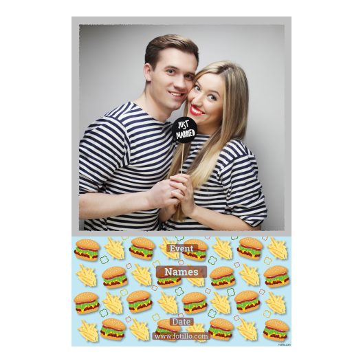 Hamburger Day + meals + 325 silver with captions Hamburger Day + meals + 325 silver with captions