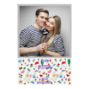 Parents' Day + flowers and hearts and clouds + 325 silver with captions Parents' Day + flowers and hearts and clouds + 325 silver with captions
