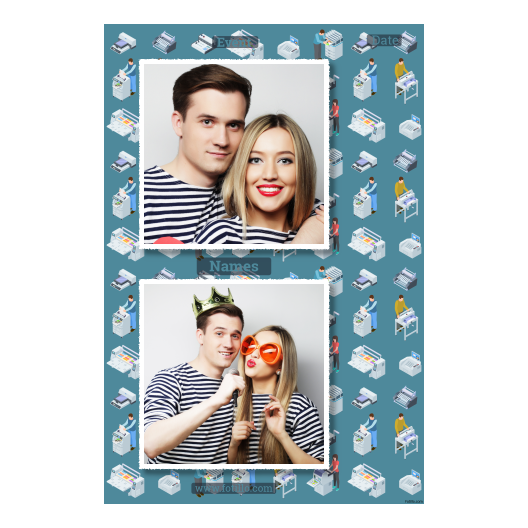 Printer's Day + printers + 328 white with captions Printer's Day + printers + 328 white with captions