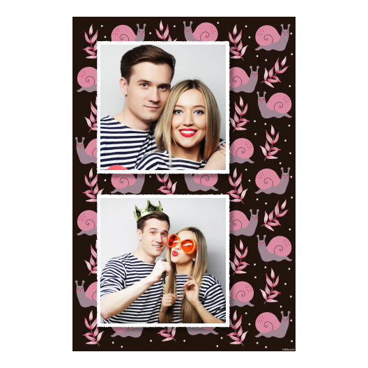 Dzień Ślimaka + liście + 328 biały Dzień Ślimaka + liście + 328 biały