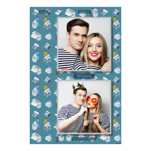 Printer's Day + printers + 329 silver with captions Printer's Day + printers + 329 silver with captions