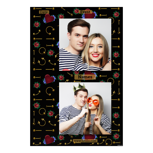 Dzień Piercingu + kolczyki + 329 brak ramki z podpisem Dzień Piercingu + kolczyki + 329 brak ramki z podpisem