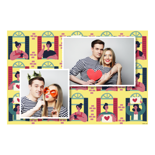 Dzień Sąsiada + ludzie i okna + 401 biały Dzień Sąsiada + ludzie i okna + 401 biały