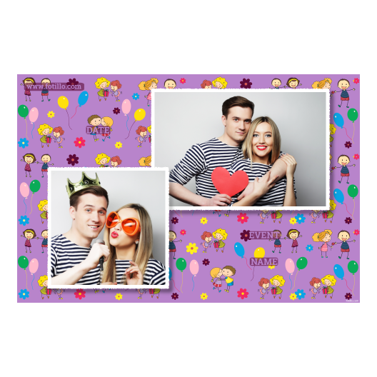 Dzień Rodzeństwa + balony i kwiaty + 401 biały z podpisami