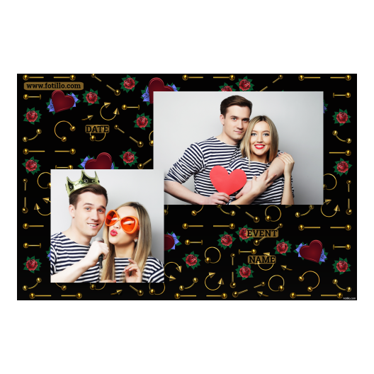 Dzień Piercingu + kolczyki + 401 brak ramki z podpisem Dzień Piercingu + kolczyki + 401 brak ramki z podpisem