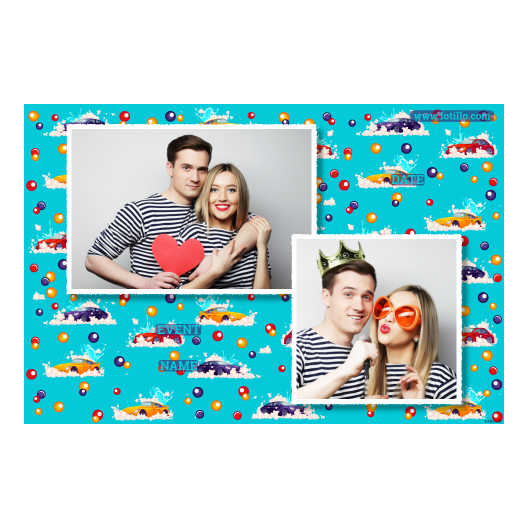 Dzień mycia samochodu + bąbelki + 402 biały z podpisem Dzień mycia samochodu + bąbelki + 402 biały z podpisem