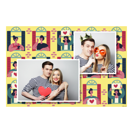 Dzień Sąsiada + ludzie i okna + 404 biały Dzień Sąsiada + ludzie i okna + 404 biały