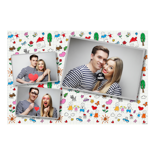 Dzień Rodziców + kwiaty, serca i chmurki + 406 Dzień Rodziców + kwiaty, serca i chmurki + 406