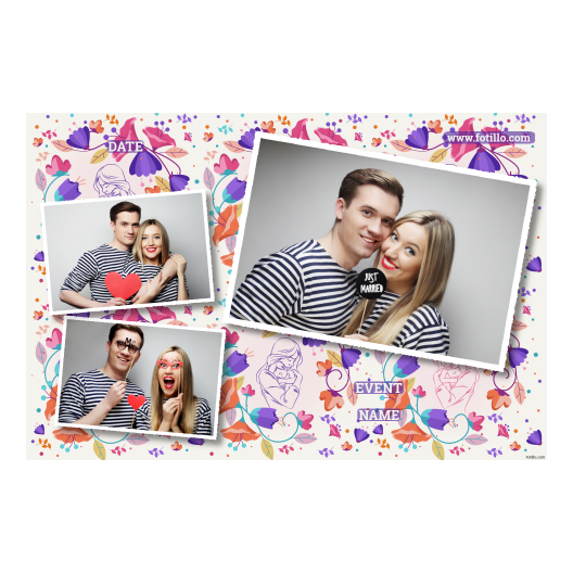 Dzień Matki + kwiaty + 406 biały z podpisami Dzień Matki + kwiaty + 406 biały z podpisami