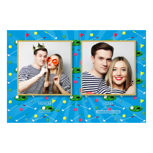 Dzień Minigolfa + piłki golfowe + 407 złoty z podpisem Dzień Minigolfa + piłki golfowe + 407 złoty z podpisem