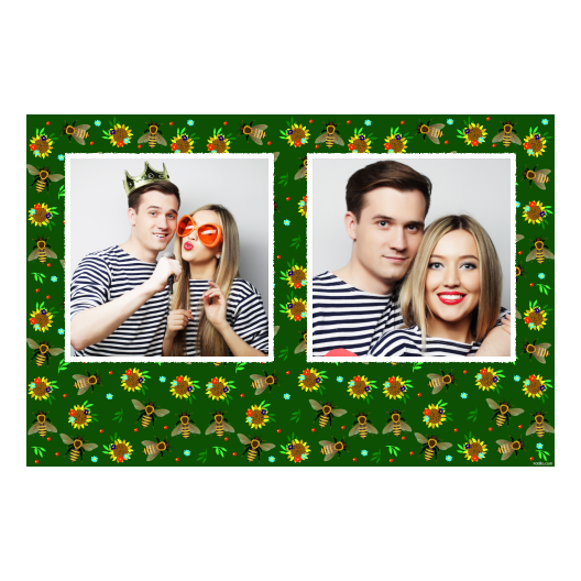 Dzień Pszczoły + kwiaty + 407 biały Dzień Pszczoły + kwiaty + 407 biały