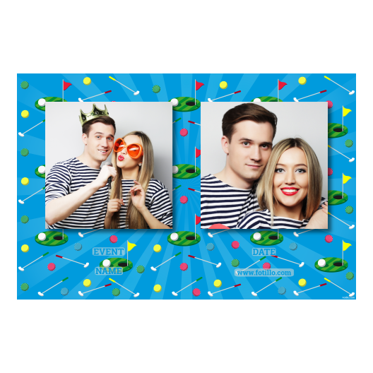 Dzień Minigolfa + piłki golfowe + 407 brak ramki z podpisem Dzień Minigolfa + piłki golfowe + 407 brak ramki z podpisem