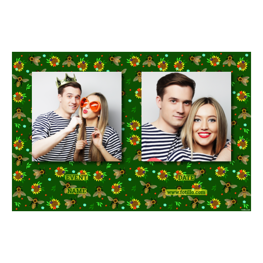 Dzień Pszczoły + kwiaty + 407 brak ramki z podpisem Dzień Pszczoły + kwiaty + 407 brak ramki z podpisem