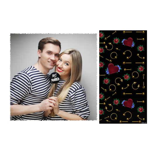 Dzień Piercingu + kolczyki + 408 biały Dzień Piercingu + kolczyki + 408 biały